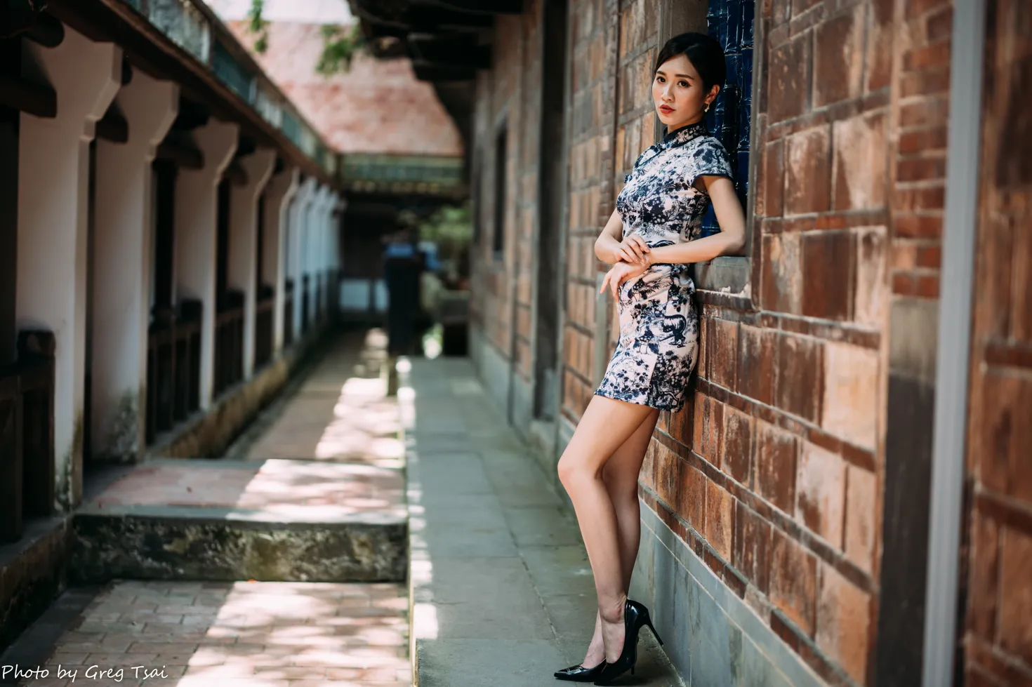 [Mzsock] NO.151 Zhang Jun short cheongsam, stockings, high heels and beautiful legs street photography#[54P]-3