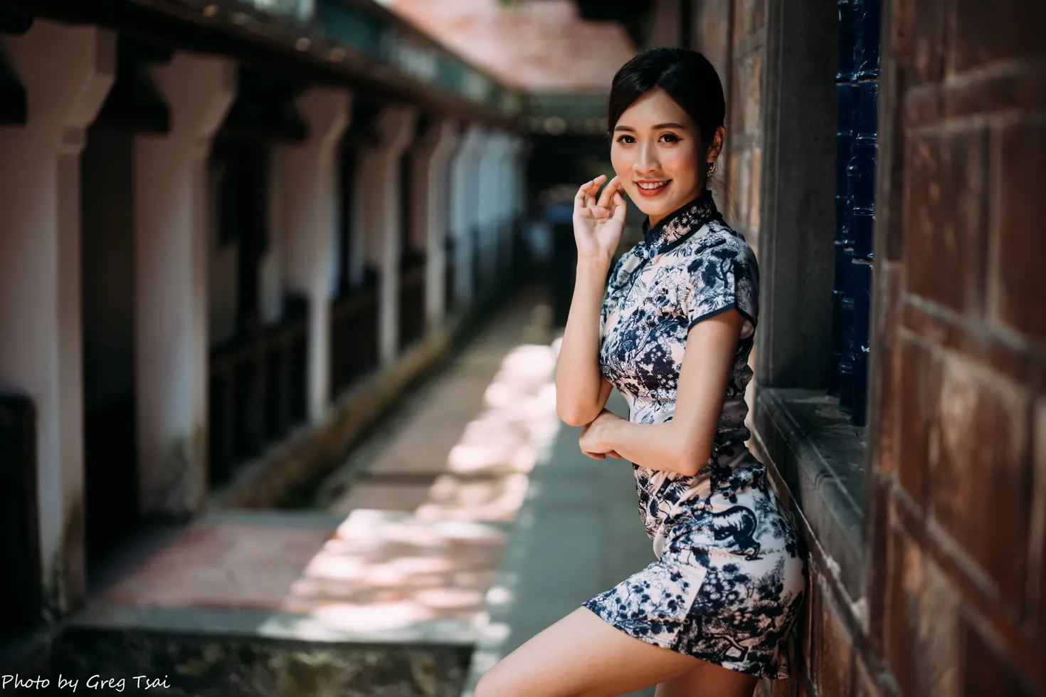 [Mzsock] NO.151 Zhang Jun short cheongsam, stockings, high heels and beautiful legs street photography#[54P]-4