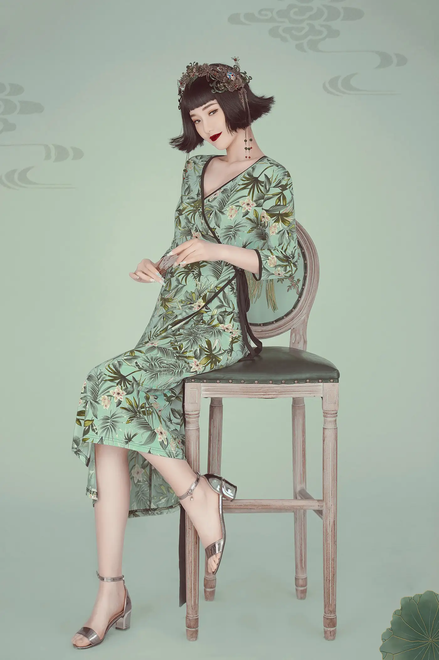 [YITUYU] 2022.02.08 Vol.768 – Retro Creative Cheongsam Yuebao#[22P]-18