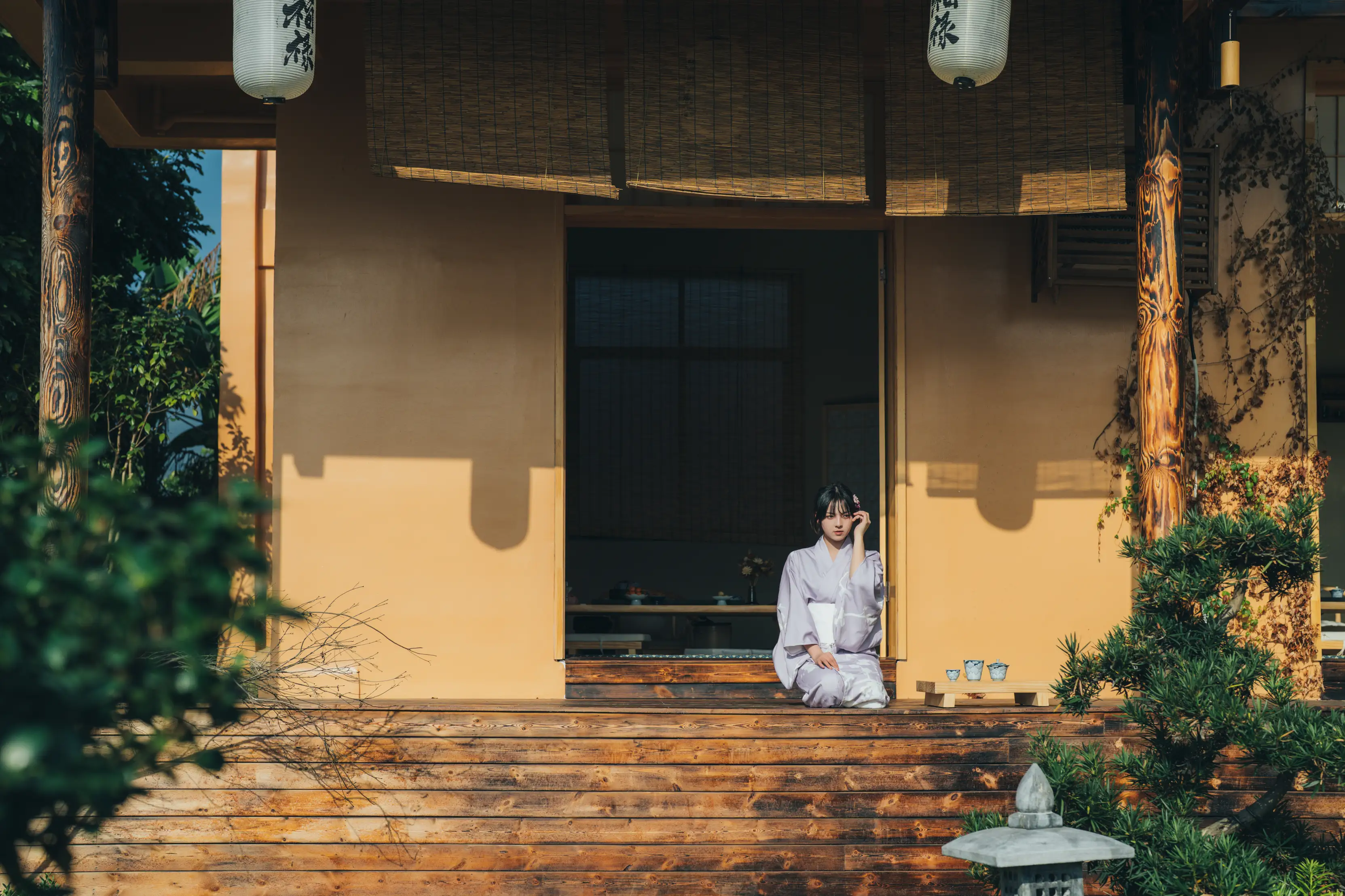 [YITUYU] 2022.02.09 Vol.772 – Japanese style story, photo of a girl in a Japanese garden dudu#[56P]-6