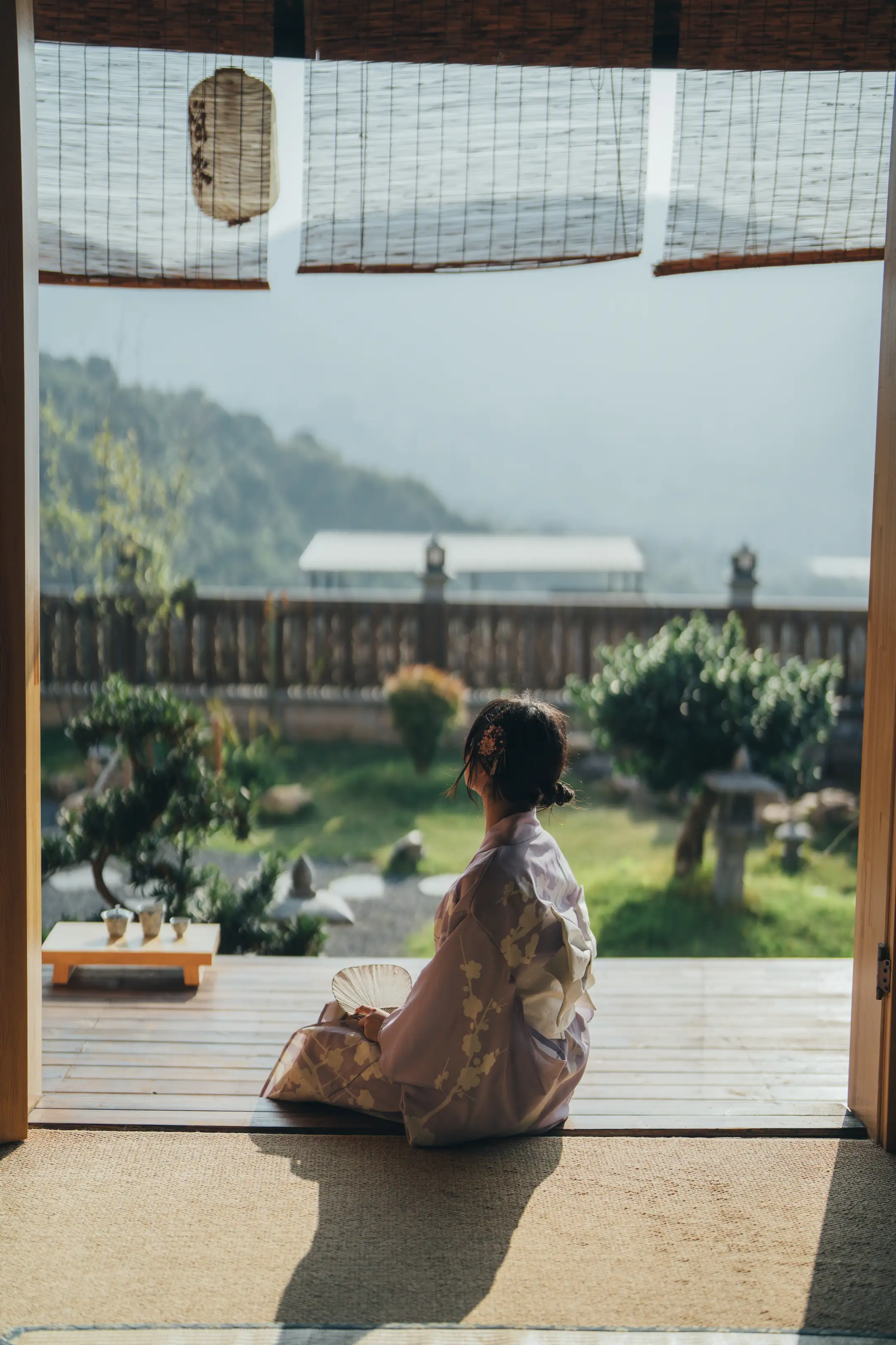 [YITUYU] 2022.02.09 Vol.772 – Japanese style story, photo of a girl in a Japanese garden dudu#[56P]-9