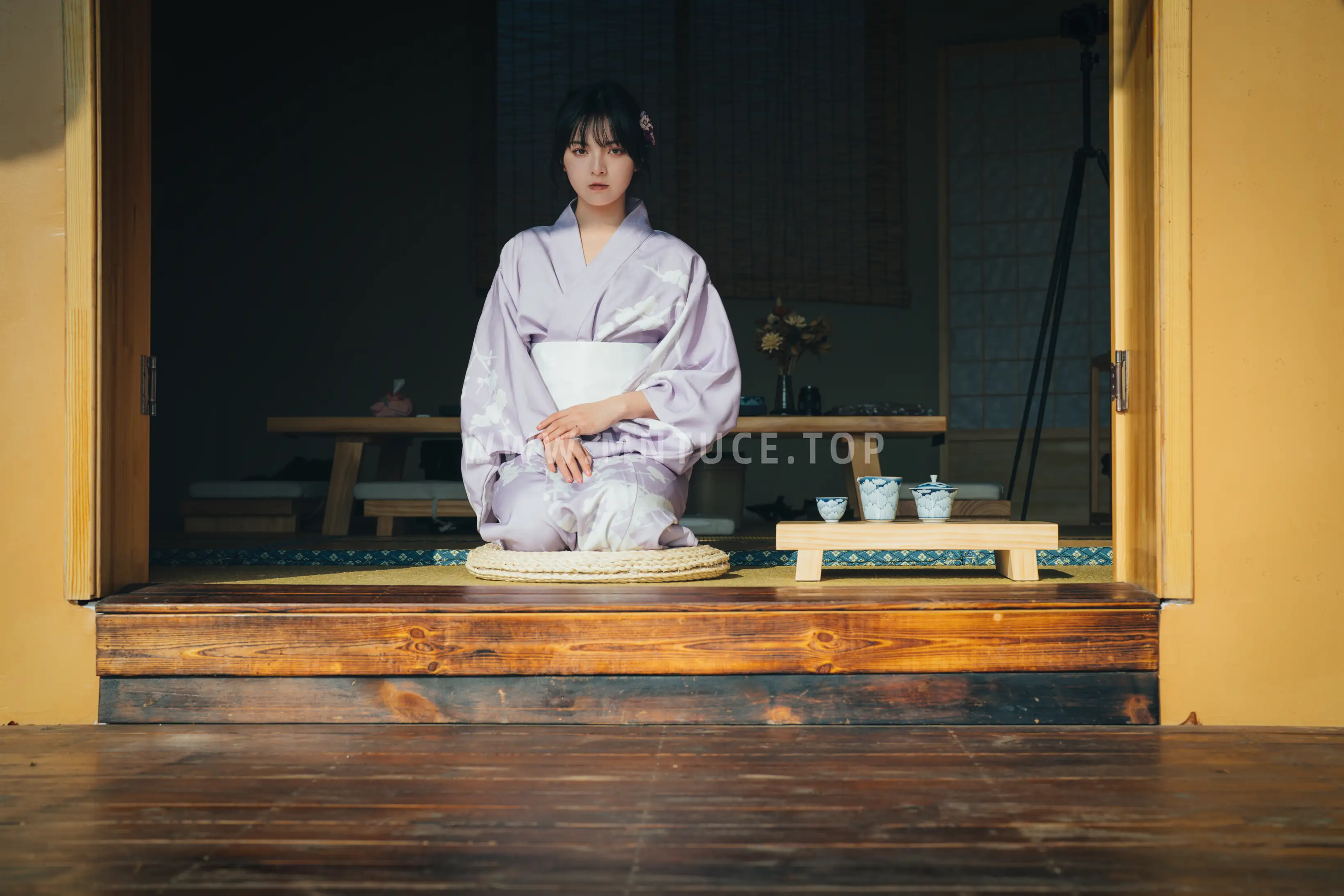 [YITUYU] 2022.02.09 Vol.772 – Japanese style story, photo of a girl in a Japanese garden dudu#[56P]-10