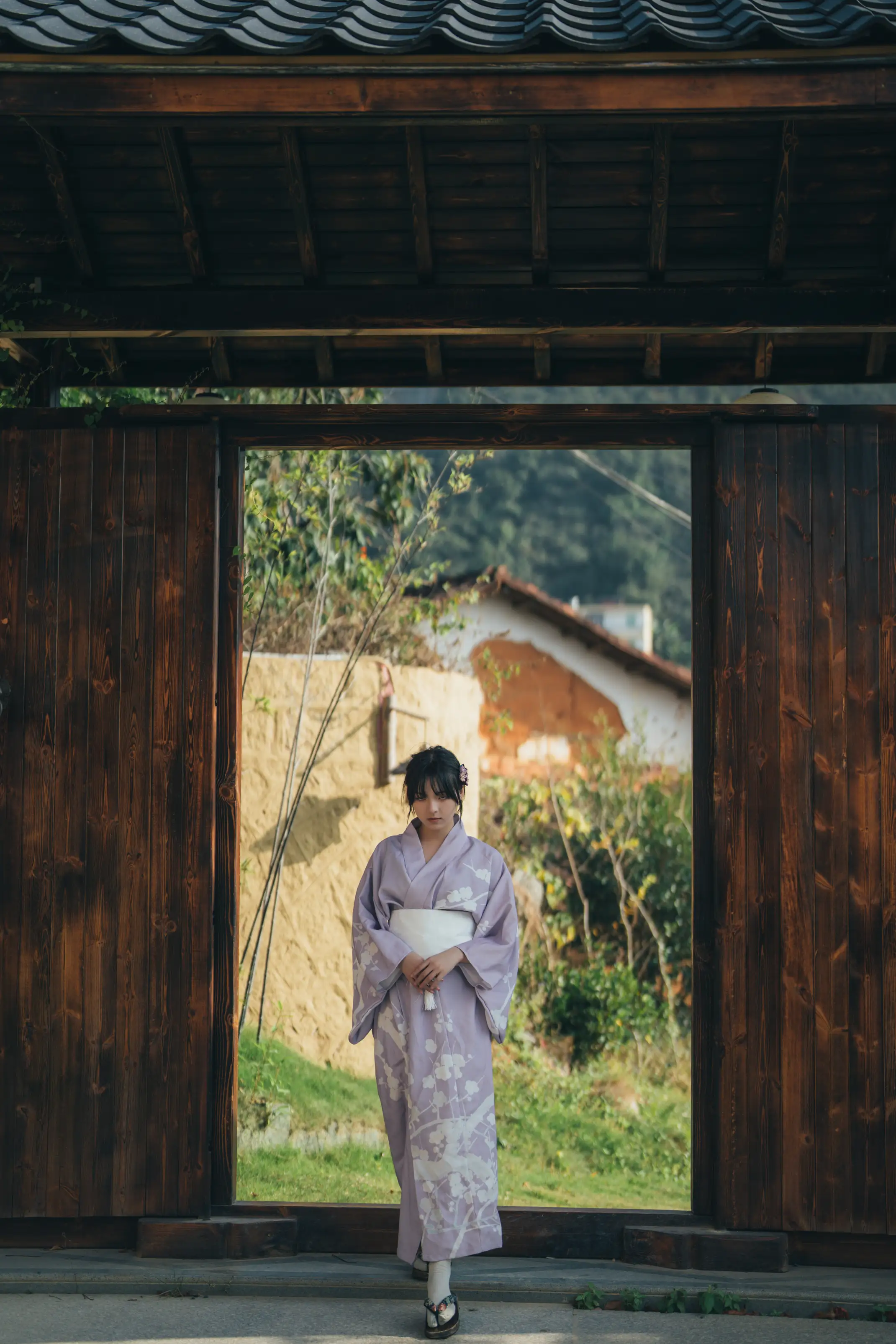 [YITUYU] 2022.02.09 Vol.772 – Japanese style story, photo of a girl in a Japanese garden dudu#[56P]-7