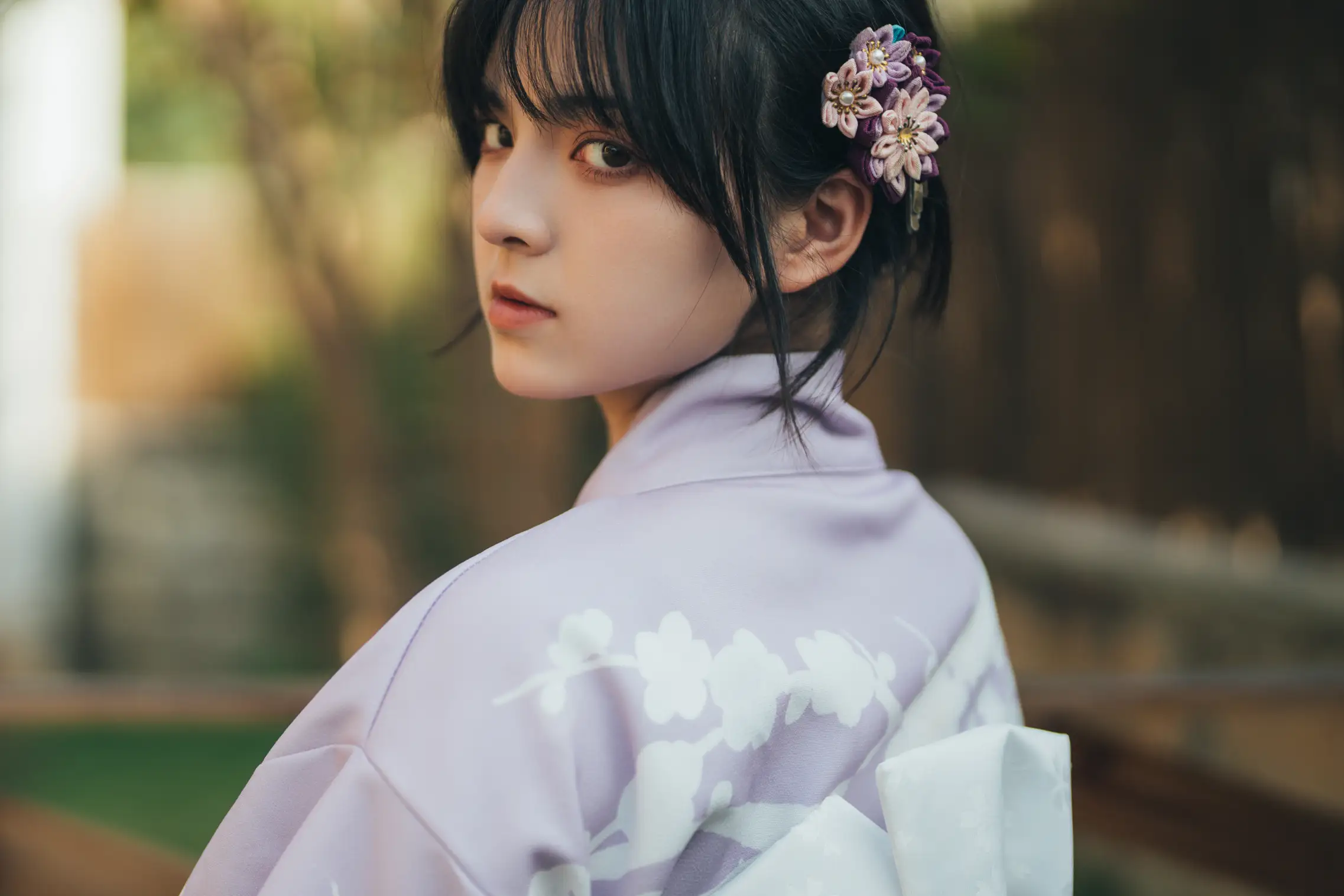 [YITUYU] 2022.02.09 Vol.772 – Japanese style story, photo of a girl in a Japanese garden dudu#[56P]-5